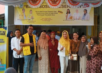 Golkar Simalungun Gelar Bakti Sosial di Serbelawan