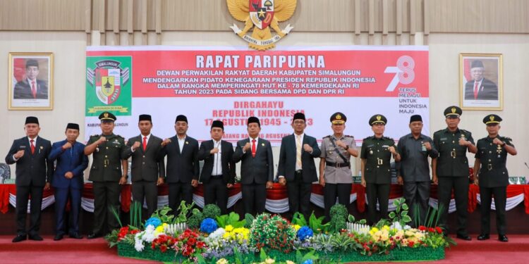 Timbul Jaya Sibarani SH.MH Pimpin Paripurna Istimewa DPRD