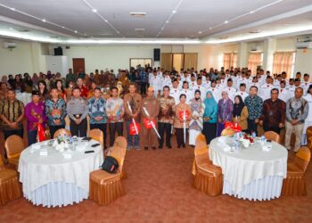 Para Veteran dan Paskibraka Kota Pematang Siantar 2023 kumpul