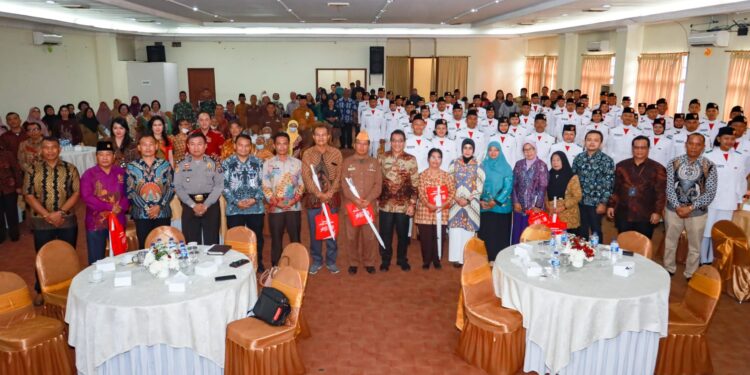 Para Veteran bersama Paskibraka Kota Pematang Siantar 2023 Temu Ramah dan Sarasehan Peringatan HUT Kemerdekaan Para Veteran dan Paskibraka Kota Pematang Siantar 2023 kumpul