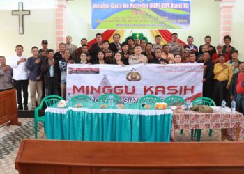 Kapolres Simalungun Minggu Kasih