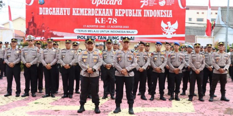 Polres Tanjung Balai Gelar Apel Konsolidasi Polisi Rukun Warga (RW), Bantu Warga Menyelesaikan Problem Guna Harkamtibmas