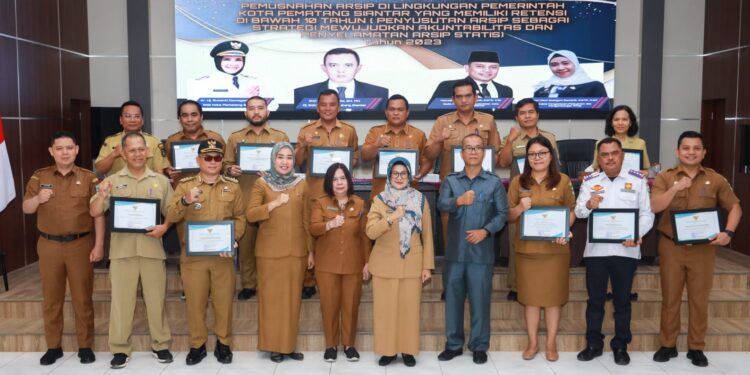 Aman! Pemko Pematang Siantar Musnahkan Arsip Sejumlah Dinas