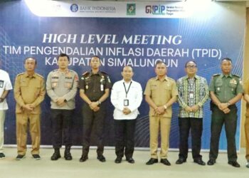 TPID Simalungun Hadiri Rapat HLM TPID di KPw Bank Indonesia Pematang Siantar