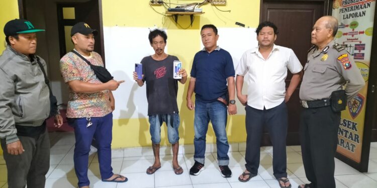Robin Manik Ditangkap Usai Mencopet Rismawati Silalahi di Jalan Imam Bonjol