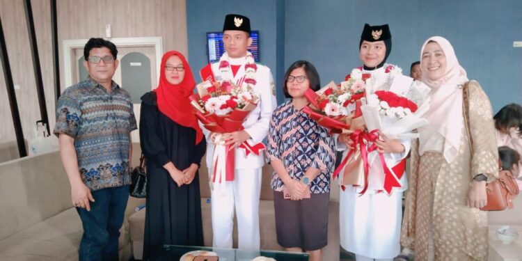 Kedatangan Anggota Paskibraka Asal Sumut