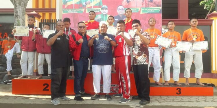 Medan Marelan Juara Umum Cabor Tarung Derajat Porkot Medan