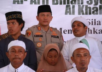 Haul Tuan Guru Batak Polres Simalungun Serahkan Bantuan