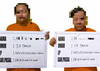 Mengaku Kasat Reskrim, Dua Wanita Menipu di Tanjung Balai