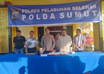 Bentrokan Antar OKP di Sicanang Belawan, Tiga Orang Diamankan Polres Pelabuhan Belawan