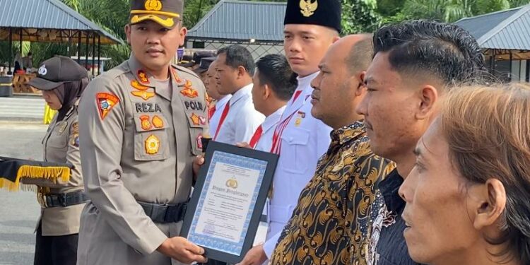 Nabil Arya Barata Lubis jadi Duta Kamtibmas Polres Madina