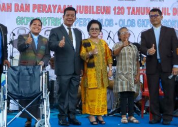 Jemaat GKPS Distrik II Rayakan Jubileum 120 Tahun Injil di Simalungun