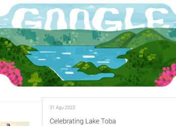 Danau Toba Jadi Google Doodle 31 Agustus 2023
