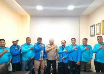 KNPI Audiensi dengan Kapolres Tanjung Balai dan Serahkan Penghargaan