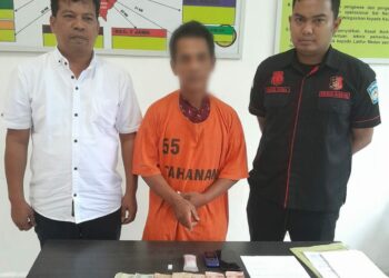 Polsek Perdagangan Tangkap Pengangguran Simpan Sabu