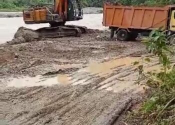 CV RTN Keruk Sungai Tanpa Pengawasan, ESDM Tutup Mata