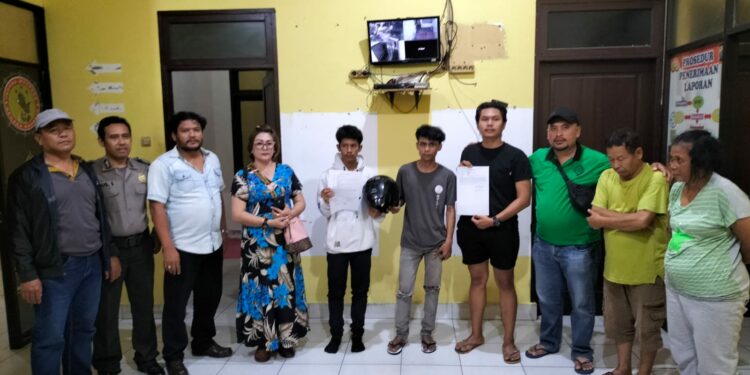 Tertangkap Curi Helm di Parkiran Kafe Bolon, Dua Pria Diamankan