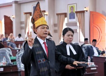 Martua Simamora Gantikan Alm Badri Kalimantan sebagai Anggota DPRD Simalungun