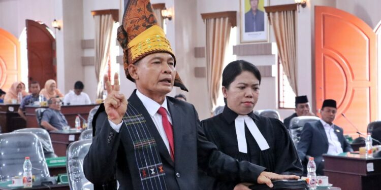 Martua Simamora Gantikan Alm Badri Kalimantan sebagai Anggota DPRD Simalungun