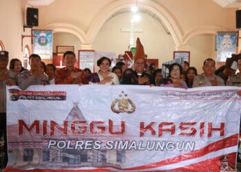 Program Minggu Kasih Kapolres Simalungun