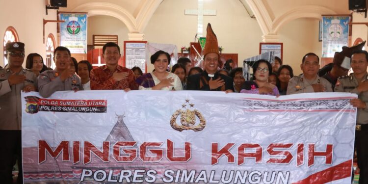 Program Minggu Kasih Kapolres Simalungun