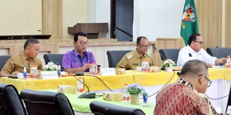 Pansus Ranperda tentang standar Penyelenggaraan Pariwisata di Sumut Kunker ke Kabupaten Simalungun, Sumut, Senin (11/9/2023)