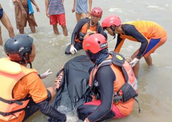M Pasaribu Tewas Terseret Arus Sungai Batang Toru