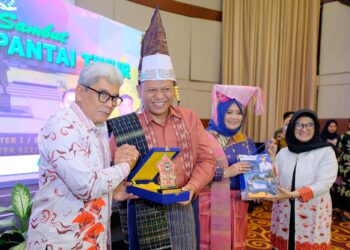 Pisah Sambut Danrem 022/Pantai Timur, di Hotel Sapadia Pematang Siantar, Senin (11/09/2023)