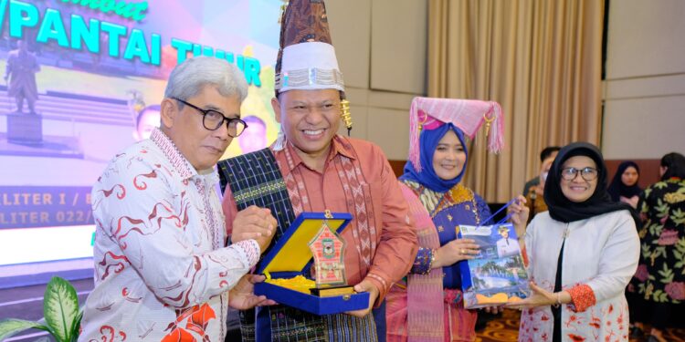 Pisah Sambut Danrem 022/Pantai Timur, di Hotel Sapadia Pematang Siantar, Senin (11/09/2023)