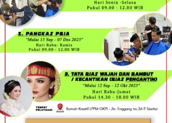 LPPM - GKPI Gelar Pelatihan Pangkas dan Rias Pengantin Gratis