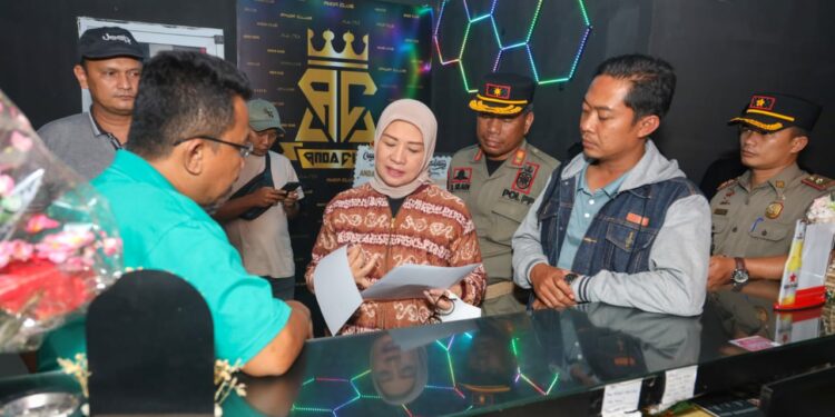 Satpol PP Siantar Datangi Anda Club, Izinnya Lengkap