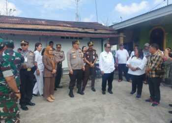Kapolres bersama Unsur Forkopimda Simalungun Monitoring Pilpanag Gelombang Ke-2 di Kabupaten Simalungun