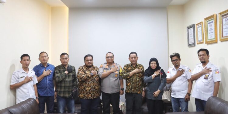 Polres Tanjung Balai Terima Audiensi Ketua dan Komisioner (BAWASLU) Kota Tanjung Balai, Rabu (13/09/23) pukul 10.00 WIB.