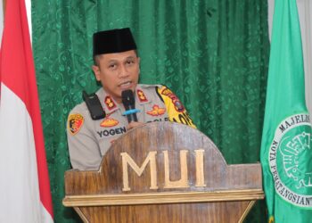 Kapolres Pematang Siantar Narasumber Sosialiasi Bahaya Narkoba di Kantor MUI, Sabtu, 16 September 2023 sekira pukul 09.00 WIB.