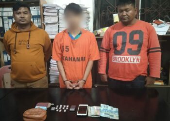 Polres Simalungun Tangkap Tiga Tersangka Ditangkap di Jalan Pemuda, Kelurahan Parapat, Kecamatan Girsang Sipangan Bolon