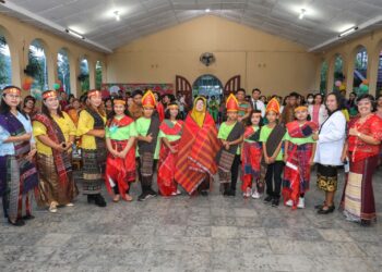 HUT ke-57 Gereja Protestan di Indonesia Bagian Barat (GPIB) Jemaat Maranatha Pematang Siantar, Senin (18/09/2023) sore.