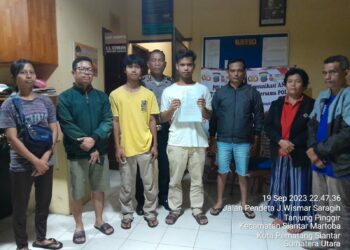 Problem Solving, Perkelahian Ardianto Pardede Dengan Erwin Hutabarat Berujung Damai di Polsek