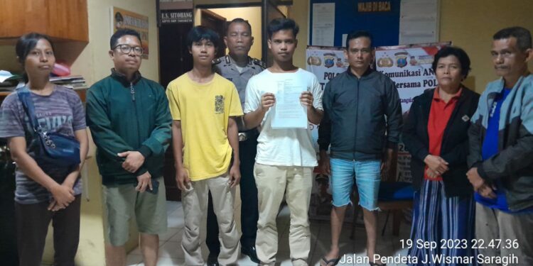 Problem Solving, Perkelahian Ardianto Pardede Dengan Erwin Hutabarat Berujung Damai di Polsek