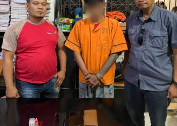 Polres Simalungun Tangkap Pengedar Narkoba di Raya Kahean, Rabu, 20 September 2023.