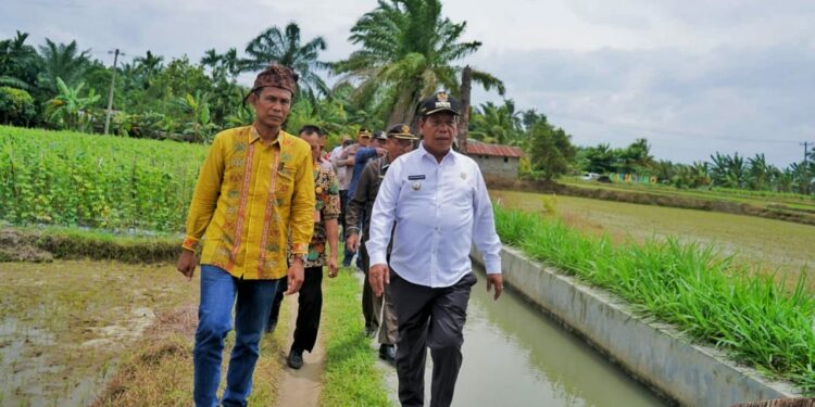 Masyarakat Keluhkan Irigasi di Huta Bayuraja, Simalungun