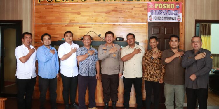 Bawaslu Simalungun Beraudiensi ke Polres Simalungun, Pemantapan Kerja Sama Untuk Menciptakan Pemilu 2024 yang Aman dan Lancar