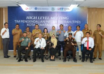 High Level Meeting (HLM) TPID Kota Pematang Siantar Digelar di Bank Indonesia, di Kantor Perwakilan Bank Indonesia, Selasa (26/09/2023).