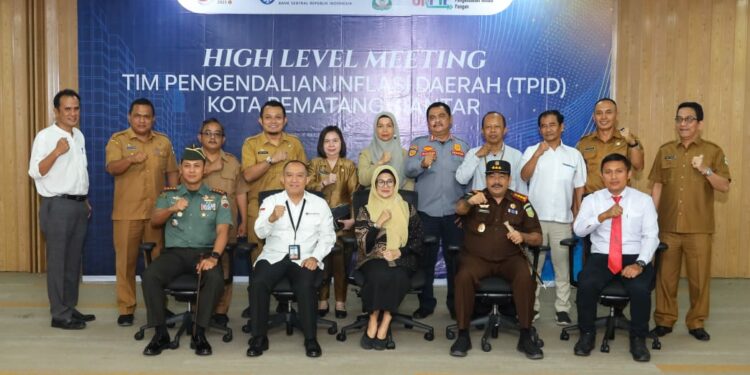 High Level Meeting (HLM) TPID Kota Pematang Siantar Digelar di Bank Indonesia, di Kantor Perwakilan Bank Indonesia, Selasa (26/09/2023).