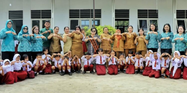 Bunda PAUD Simalungun Monitoring Penerapan Program Transisi PAUD ke SD