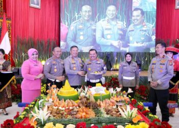 Ditlantas Polda Sumut Gelar Syukuran Hari Lalu Lintas Bhayangkara ke 68 Tahun