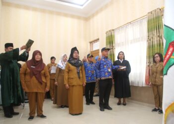 Lima Orang Pegawai Pemko Pematang Siantar Diangkat jadi Pejabat Administrator dan Fungsional