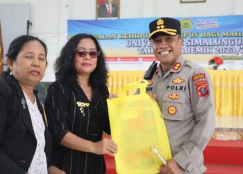 Kapolres Pematang Siantar Berikan Materi di PKB USI