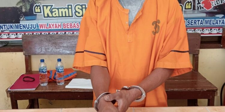 Enno, Pengedar Sabu di Raya Kahean Ditangkap Polres Simalungun