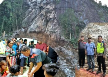 Bukit Simarsolpa Longsor, Dua Warga Simalungun Tertimbun Longsor