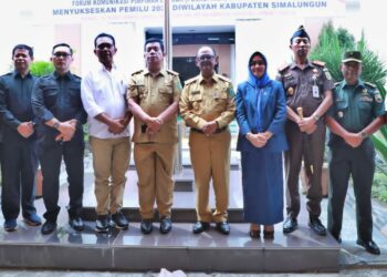 Bupati Simalungun dan Wakil Bupati Hadiri Rakor Forkompinda